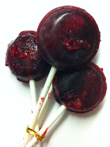 Joseph Dobson Cherry Mega Lolly X 10 Lollies