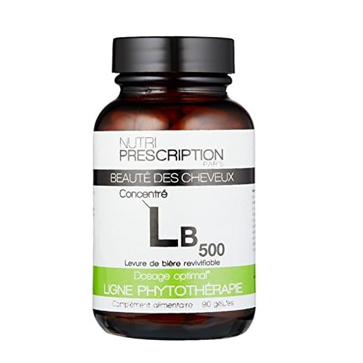 NutriPrescription Lb 500 Beauté des Cheveux Levure de Bière