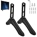 Pretify 2PCS TV Stand Legs, Plastic TV Base Pedestal Feet with Screws, Table Top TV Stand Base Legs Replacement for Most 32-65 Inch LCD LED Plasma Flat Screen for Samsung Sony XR-55A95K Xiaomi TCL