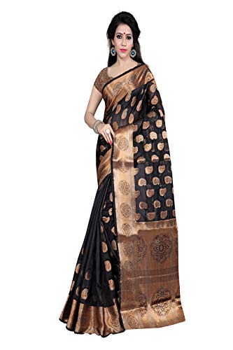Silk Zone Women's Kanchipuram Silk Saree With blouse piece