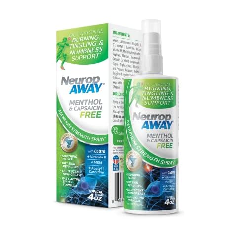 NeuropAWAY VasoCorp Spray with Menthol and Capsaicin Free | 4.0 oz Cover