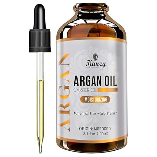 Kanzy Arganolja Bio Kallpressad 100ml Argan oil for Hair, ansikte och naglar i violett glasflaska rik på vitaminer för anti-åldrande 100% vegan arganolja of Marockko