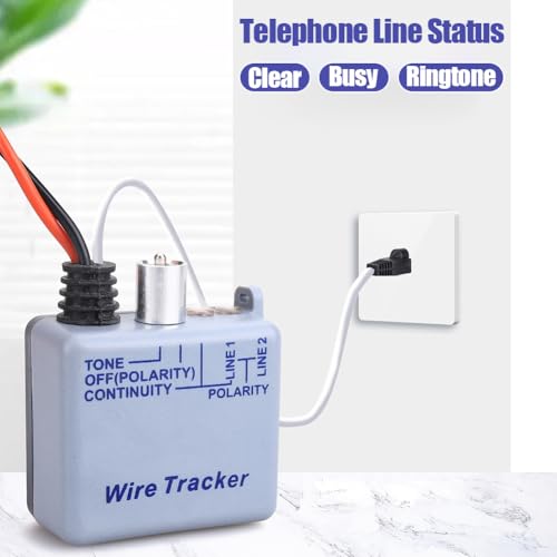 Leopacat Tone Generator and Probe Kit,Network Cable Tracing Tester,200EP High Accuracy Wire Tracer Circuit Tester,Induction Amplifier,Circuit Breaker Finder for Ethernet Internet with Adjust Volume - Image 3