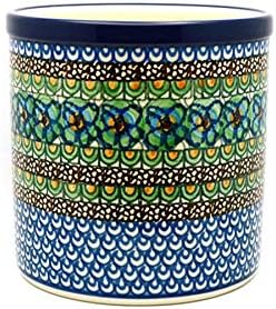 Polish Pottery Utensil Holder - Unikat Signature U151