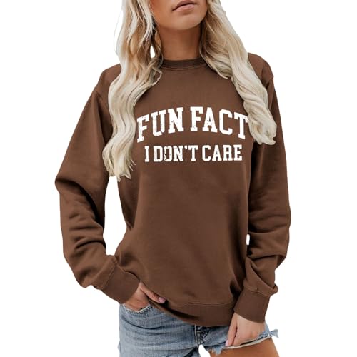 Sweat-shirt en coton doux supérieur coupe confortable col rond style épuré