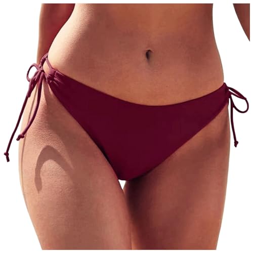 Bragas Menstruales Bikini CóModas Y Suaves Bikinis Braga De Cintura Alta BañAdor Tanga Mujer BañO para Traje Menstrual NiñAs