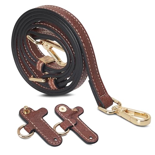 #VerdientProvisionen<br>Schultergurt für Longchamp Tasche Damen Original Mini Lederriemen Schulterriemen für Longchamp Taschen Längenverstellbarer Ersatzriemen aus Leder Handtasche No Punch Transformationszubehör