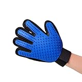 Guante depilatorio para mascotas, ideal para pelo largo de gato o pelo largo de perro. Ayuda a eliminar el pelo de tu mascota y a mantener limpia la casa.