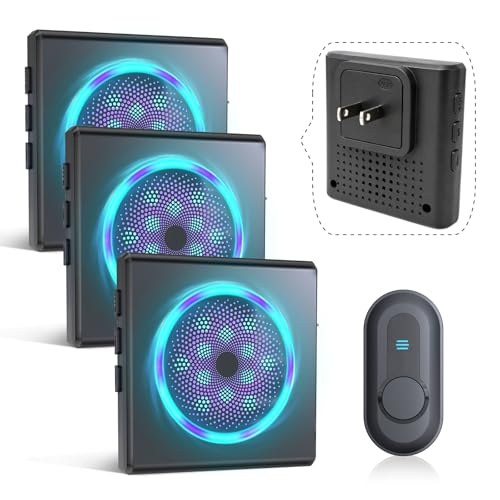How Visual Alert Kits Support Aging in Place 4 CallToU Hearing Impaired Doorbell, Loud Wireless Chime with Flashing Light