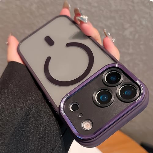 Coque en métal iPhone 17 Pro Max transparente et magnétique au fini premium et épuré