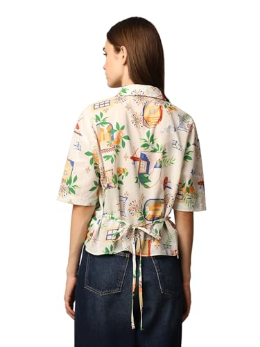 Image of ONLY Women's Cotton Regular Fit Shirt