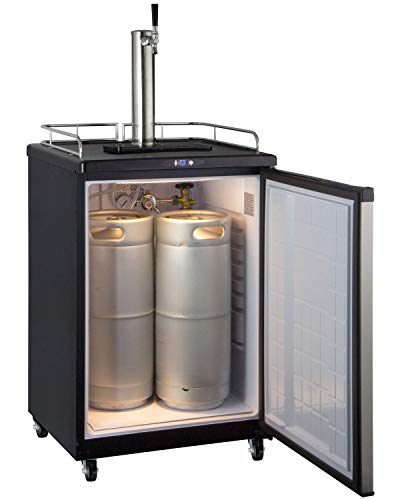 Image of Kegco Keg Dispenser, Single Faucet, Stainless Steel