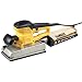 Produktbild DeWalt Vibratiosnschleifer/ Schwingschleifer (350 Watt, Schwingkreis-ø 2.5 mm, Schleifplatte 112 x 236 mm, inkl. 2 Schleifplatten, Staubtütenhalter und Staubtüte) D26420