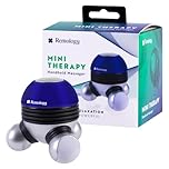 Remology Mini Handheld Massager, Small and Easy to Use, Battery Operated Vibrating Multifunction Massager, Relaxing Spot Massage for Neck, Shoulders, Legs, Soothes Tension with Nodes