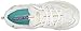 Skechers Sport Women's D'Lites Memory Foam Lace-up Sneaker,White/Gold,7 M US
