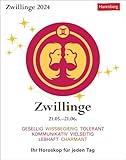  Zwillinge Sternzeichenkalender 2024: Tagesabreißkalender. Tischkalender 2024 mit täglichem Horoskop. Kleiner Kalender mit täglichem Blick in die ... - Ihr Horoskop für jeden Tag