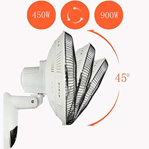 ZCX Elektrische ventilatorkachel, groot, aan de muur bevestigd, energiebesparende elektrische verwarming, snel hitte-restaurant, ventilatorkachel - Afbeelding 6