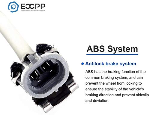 Eccpp 2 Pcs Replacement Fit For 513121 5 Lug Wheel Bearing Hub Front Wheel Hub And Bearing Assembly Allure, Aurora, Bonnevile, Century, Impala W/Abs #TOP4