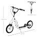 HOMCOM Patinete para Niños Mayores de 5 Años Scooter 2 Neumáticos Inflables...