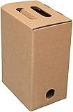 weboxes - Bag in box vino da 10 Lt. 19,3 x 18,7 x 31,5cm (LxPxH) Confezione da 10 pezzi (sacca interna non presente)