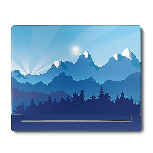 Image of MightySkins Skin Compatible with Alienware X16 R1 (2023) Full Wrap Kit - Blue Mountains | Protective, Durable, and Unique Vinyl Decal wrap Cover | Easy to Apply & Change Styles | Made in The USA