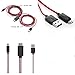 MHL Cable,Micro USB 5 Pin to HDMI, 1080P HDTV Adapter Cable for Samsung S2,Sony Xperia,LG Optimus Other MHL Protocol Phones