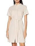 Stehkragen PIECES Damen PCMARLEE SS Shirt Dress BC Kleid, Warm Sand, M