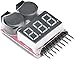 Produktbild YUNIQUE Deutschland 1 Stuck 1S-8S Lipo Alarm Warner Schutz Checker Voltage Buzzer Pieper 1S 2S 3S