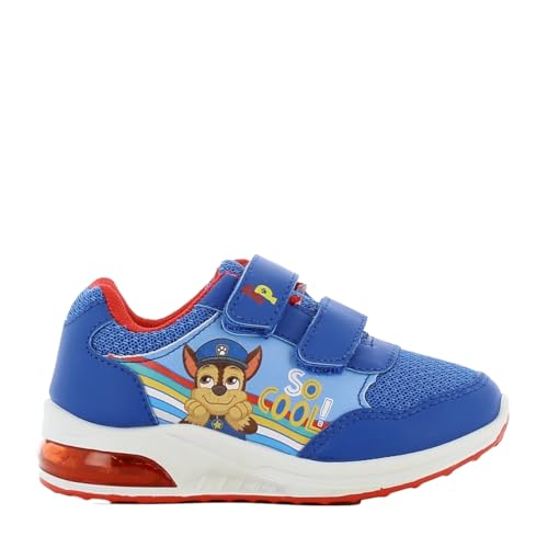 Leomil Paw Patrol Blinkschuhe Schuhe Jungen 28, Ideal for Schule und Freizeit, Blau