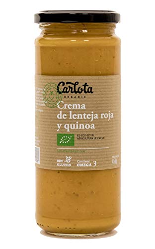 Lacasadeté - Crema Lenteja Roja Quinoa Carlota 450 Gr Bio