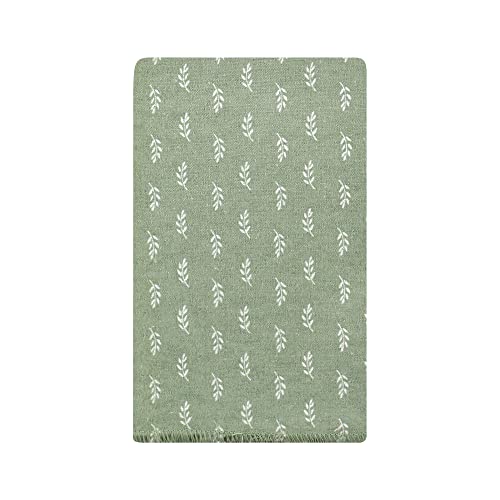 Image of Hudson Baby Unisex Baby Cotton Flannel Burp Cloths, Fall Botanical, One Size