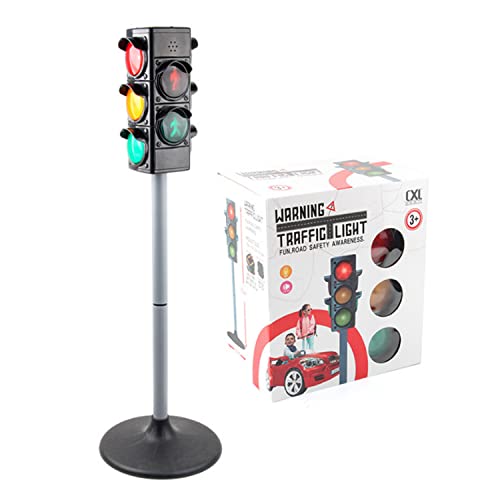 Artfilif Simulation Traffic Light Toys Traffic Signal Model Children Traffic Light Toys Children's Educational Toys (A) #TOP1