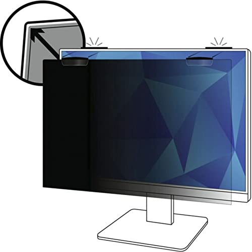 Filtre de confidentialité 3M PF250W1EM contre le piratage visuel sur moniteur 25