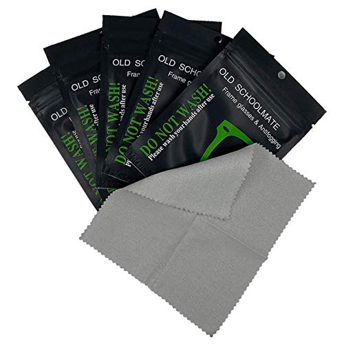 Brillenputztuch Mikrofaser Reinigungstücher 50-teilige Bildschirme Antibeschlagtücher Mikrofaser Reinigungstücher Linsentücher Für