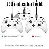 3m USB C Fast Charging Cable for PS5 Controller & Xbox Series X/S,10ft Extra Long Type C Charger Lead Nylon Braided Cable with Indicator for Switch Xbox PS5/PS5 Pro Samsung Galaxy S22 S21 S20 Black - Image 2