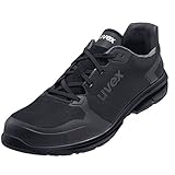 Uvex 1 Sport Arbeitsschuhe - Sicherheitsschuhe S1 P SRC ESD - Schwarz, Größe:42