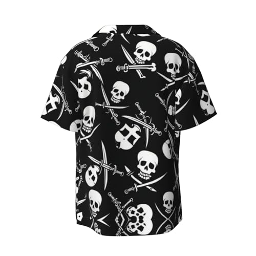 Men's Hawaiian Floral Polyester Linen Button Down Tropical Holiday Beach Shirts2