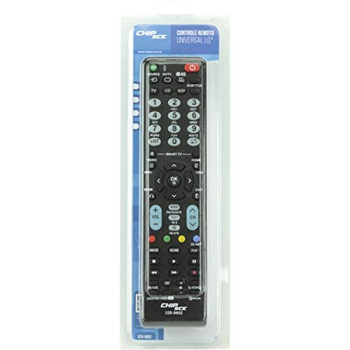 Controle Remoto Universal TV LCD, Santana Centro, 026-9892, Pacote de 1