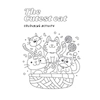 The cutest cat: Bold coloring book B0F6CJBY7N Book Cover