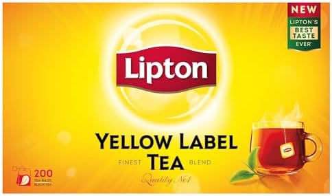 Lipton Yellow Label Black Tea, 200 Teabags