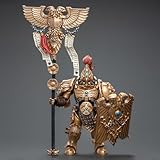 Pipigirl JoyToy 40K Space Marine Genuine License 1/18 Action Figure, Adeptus Custodes Vexilus Praetor, 4.88 inch Models Space Marines Action Figures Kits (Vexilus Praetor)