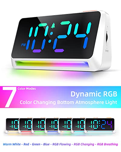 Xuanzit XZT80-1 Led Digital Clock For Bedroom, Super Loud Alarm Clock thumb #2