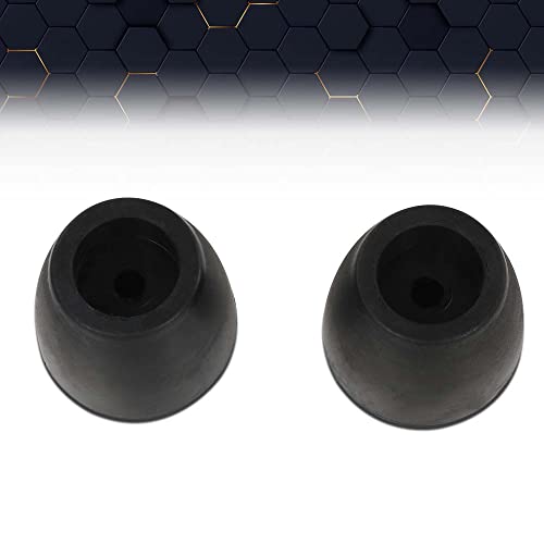 Topes cónicos de goma para puerta de rampa PIT66, compatibles con remolque de carga y camión, 2 piezas miniatura 4