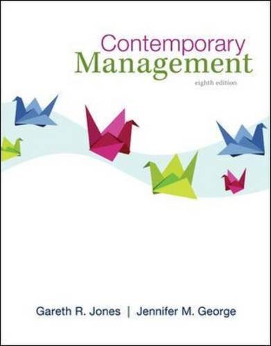 Contemporary Management