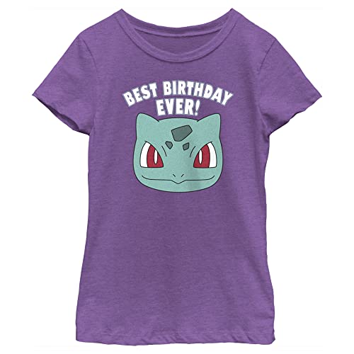 Fifth Sun Pokemon Bulbasaur Best Bday Girls Short Sleeve Tee Shirt