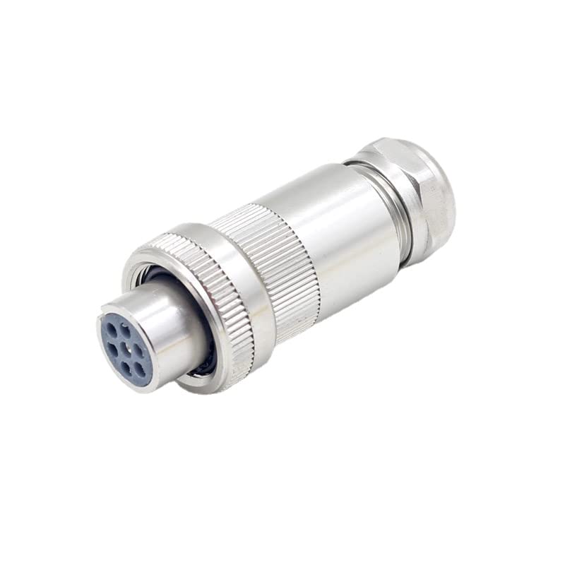 Conector de aviación de 7 pines DIN EN175201-804 para válvula proporcional