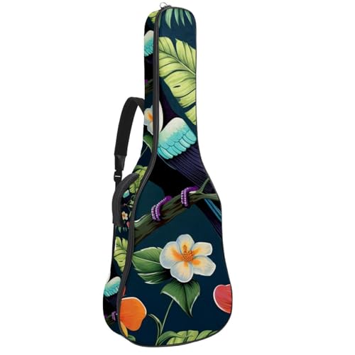 Housse de guitare acoustique multicolore 42.9 pouces imperméable