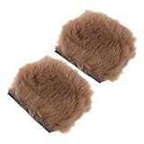 TIDTALEO かわいいクマ耳ヘルメット装飾 柔らかいぬいぐるみ素材 取り外し可能 バイクヘルメット用 なライダースル向け