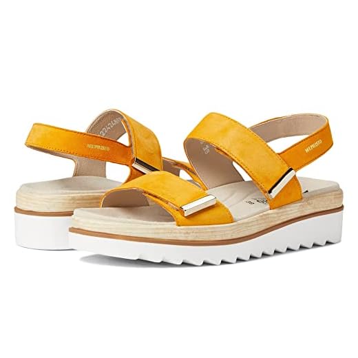 Mephisto Women's Dominica Sandal, Mango Nubuck, 8