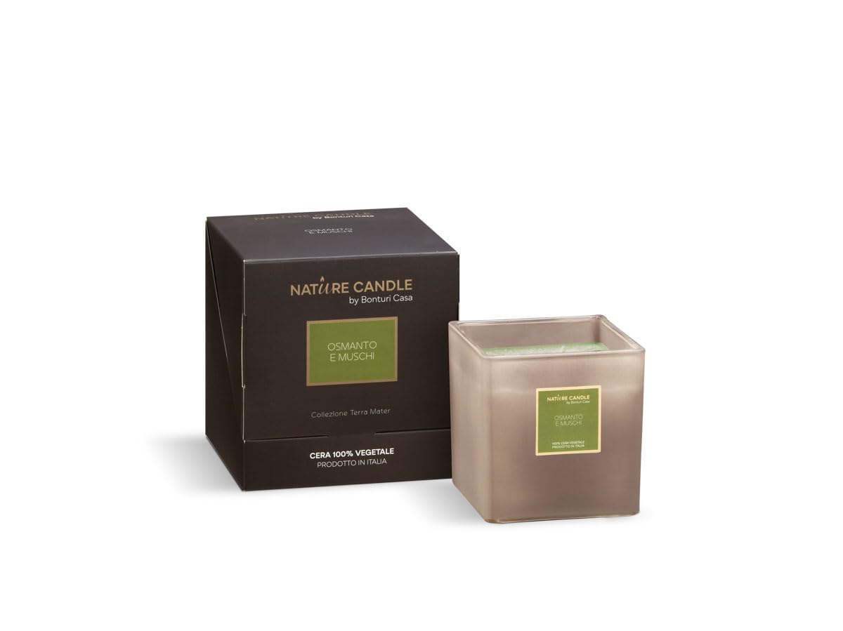 Nature Candle Terra Mater Duftkerzen 330 g - Osmanthus und Moose